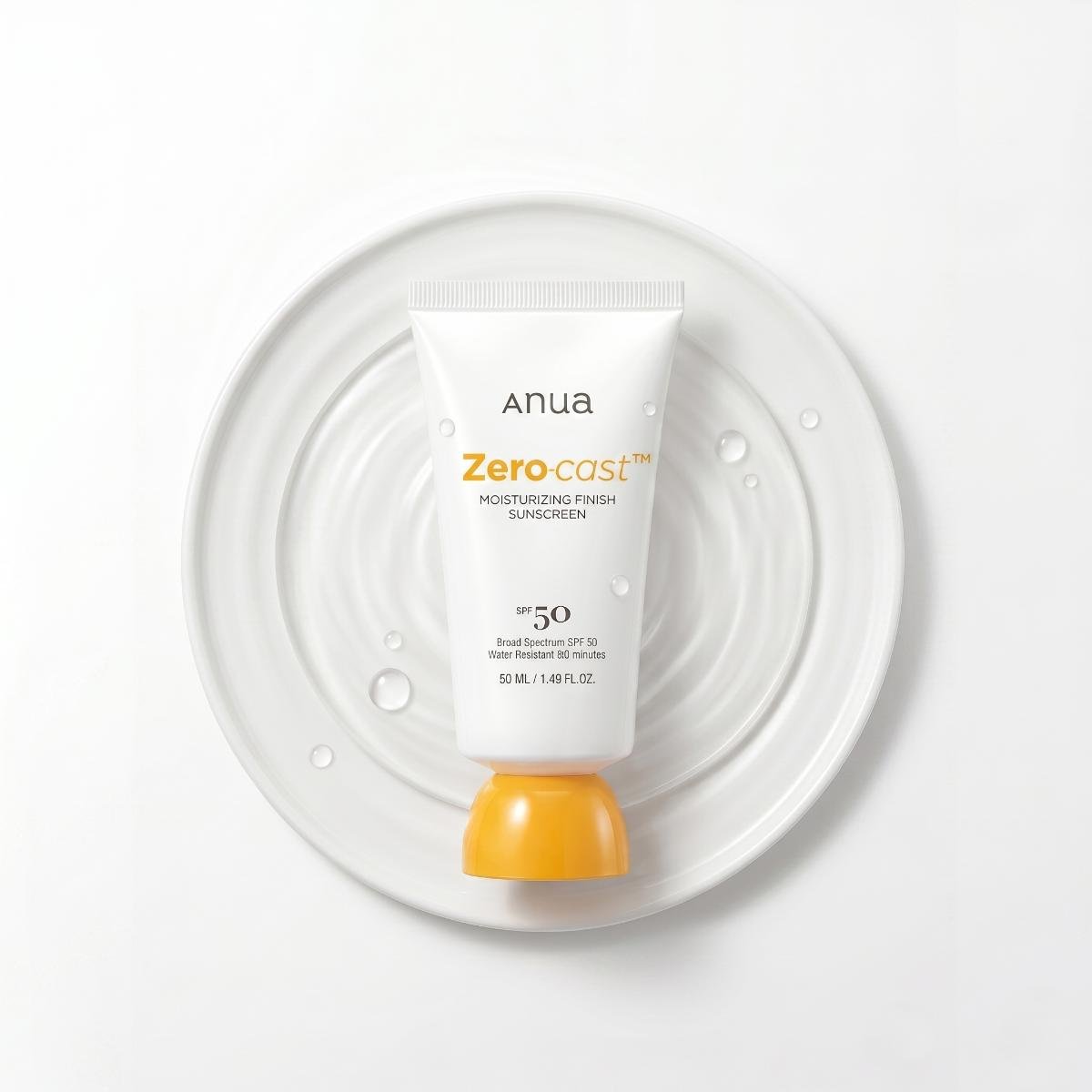 Anua - écran solaire hydratant Zero-Cast FPS 50, 50ml - Rosalinaboutique