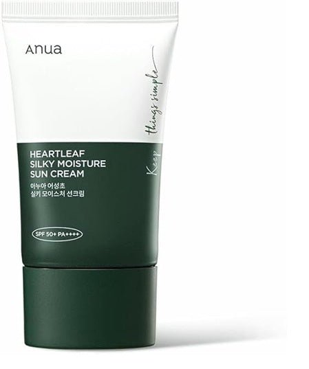 Anua - heartleaf crème solaire hydratante - Rosalinaboutique