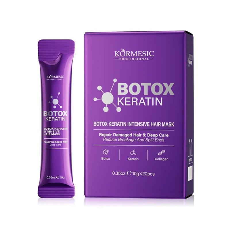 Botox Keratin - masque cheveux magique - 20 pièces - Rosalinaboutique