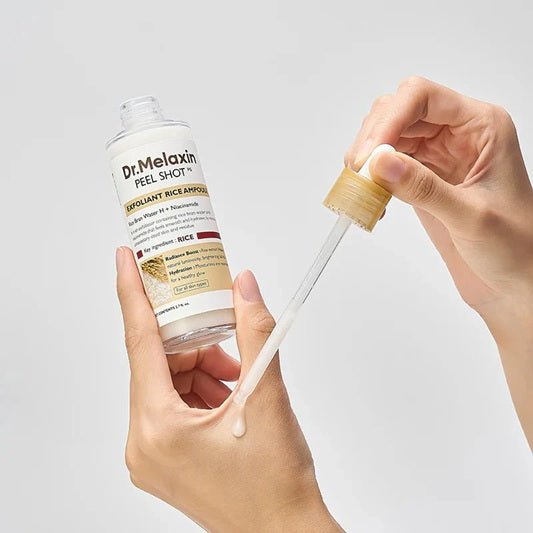 Dr. Melaxin Peel Shot - ampoule exfoliante au riz blanc 80ml - Rosalinaboutique