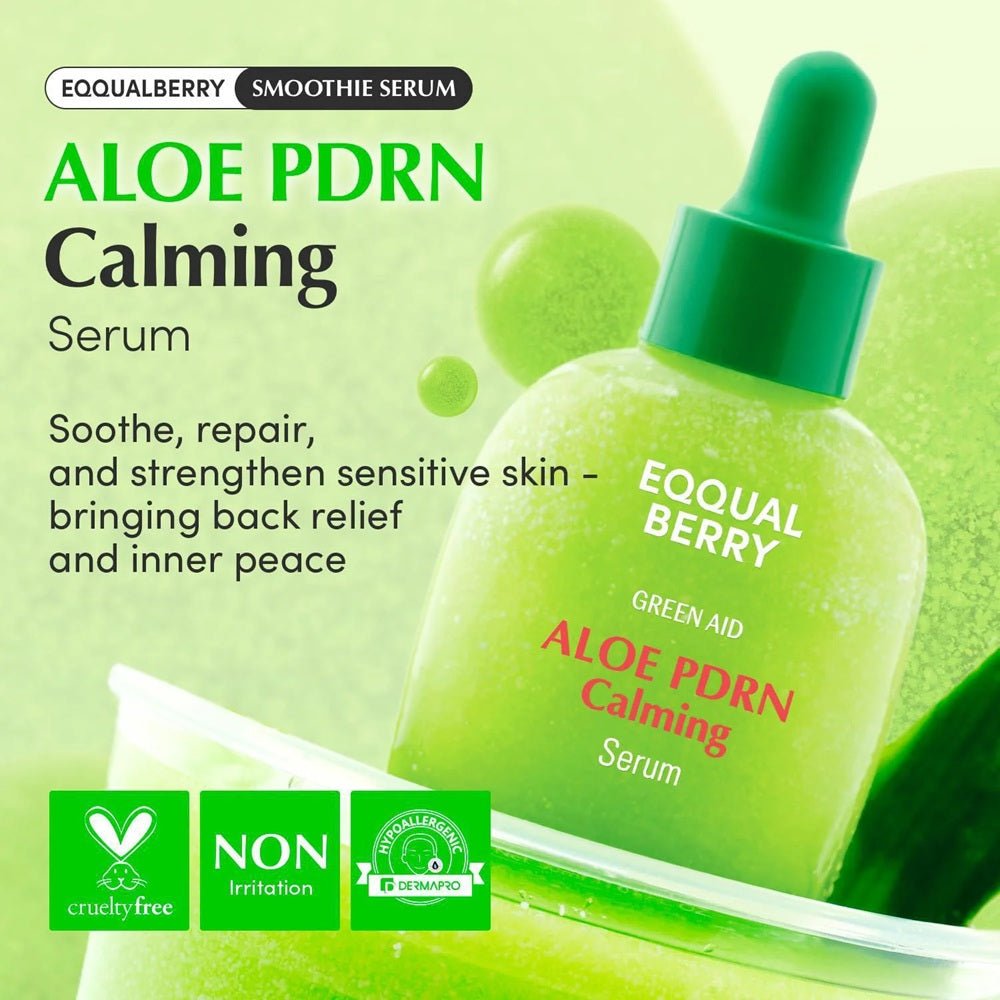 Eqqualberry - apaisant à l'aloès et au PDRN 30ml - Rosalinaboutique