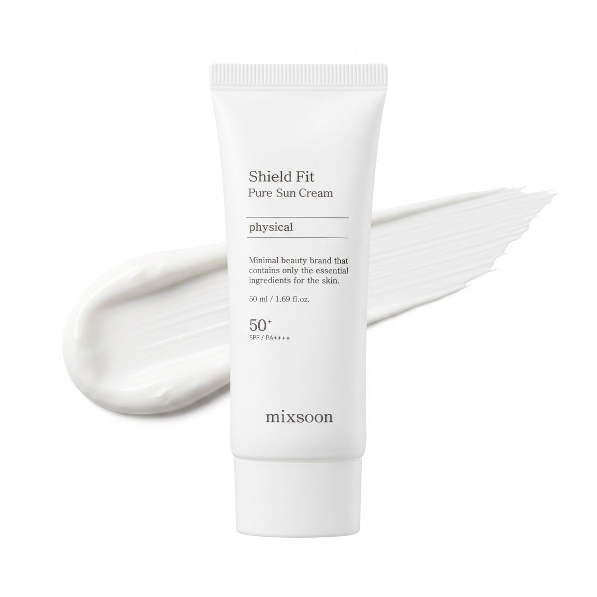 Mixsoon - crème solaire minérale Shield Fit Pure 50ml