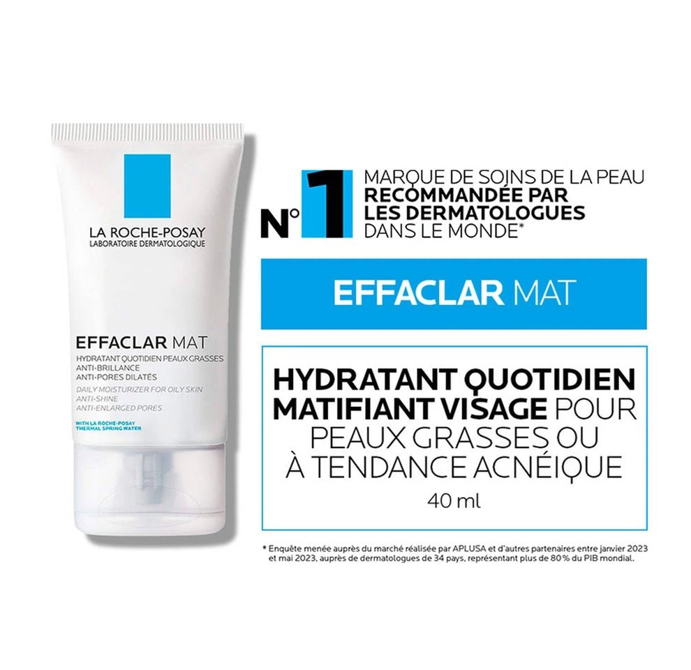 La Roche-Posay - effaclar mat 40 ml - Rosalinaboutique