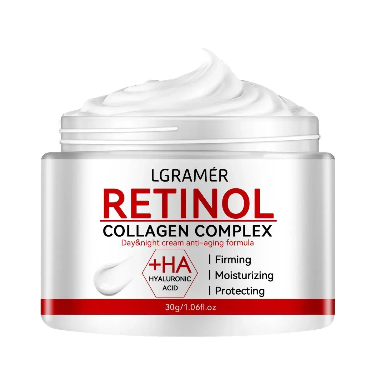 Lgramer - crème de jour et de nuit au rétinol et collagène 60g - Rosalinaboutique