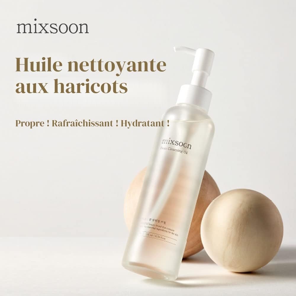 Mixsoon - huile nettoyante aux haricots 195ml - Rosalinaboutique