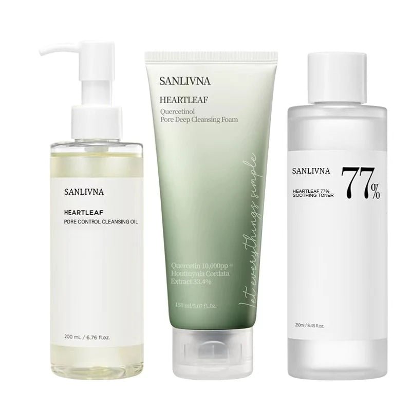 Sanlivna – ensemble coréen de 3 pièces pour soins de la peau - Rosalinaboutique