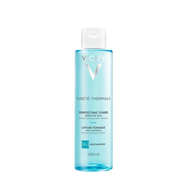 Vichy - tonique perfectionnant, sérum nettoyant rafraîchissant bleu 200ml - Rosalinaboutique