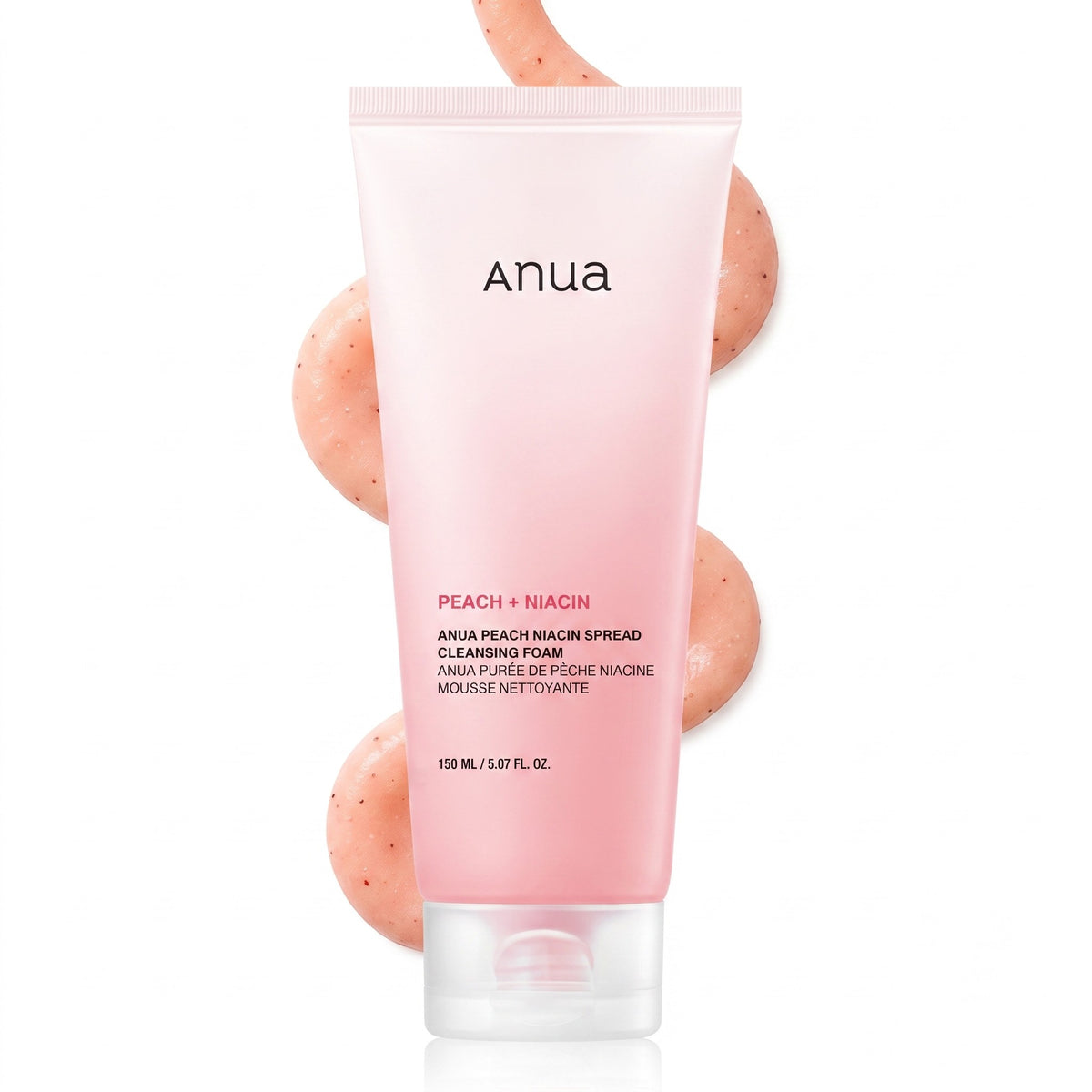 Anua - mousse nettoyante Peach Niacin Spread, 150ml
