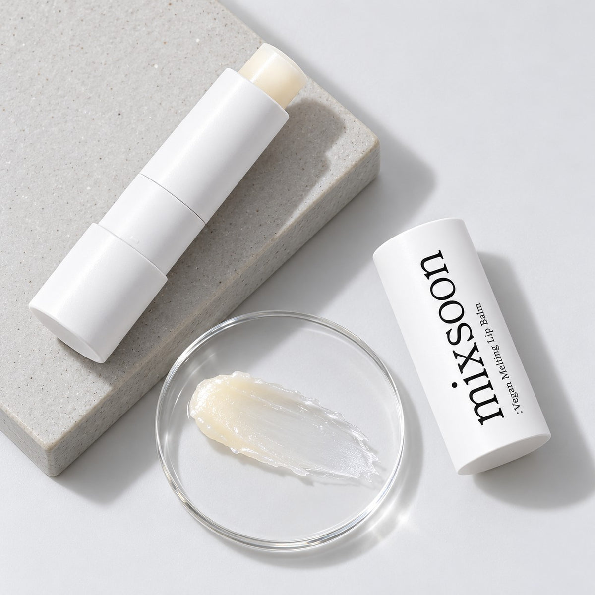 Mixsoon - baume à lèvres fondant vegan Clear 4,1g