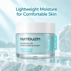 Numbuzin - No.1 Crème apaisante active B5 à l'acide pantothénique 80ml