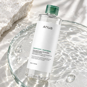 Anua - eau nettoyante profonde à pH bas Heartleaf, 500g