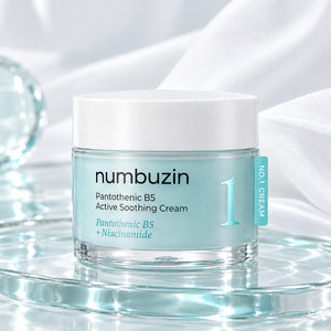 Numbuzin - No.1 Crème apaisante active B5 à l'acide pantothénique 80ml