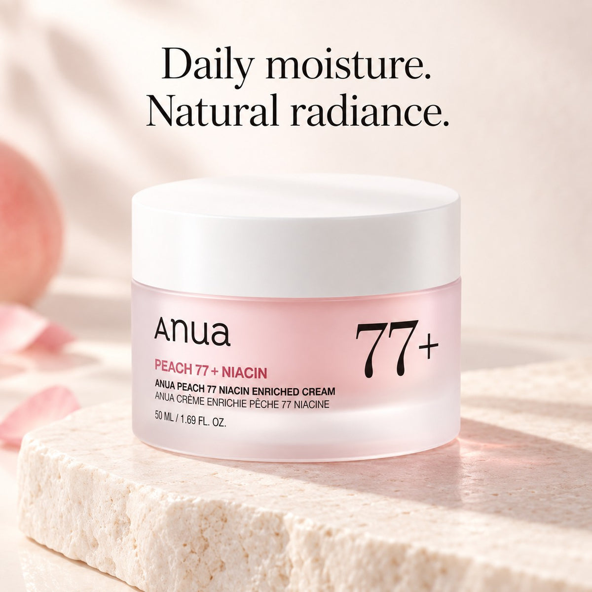 Anua - crème enrichie à la niacine Peach 77, 50ml