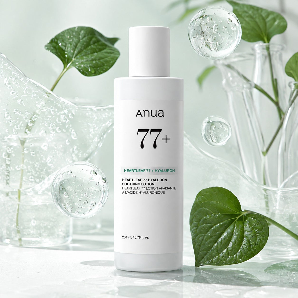 Anua - lotion apaisante Heartleaf 77 Hyaluron, 200ml