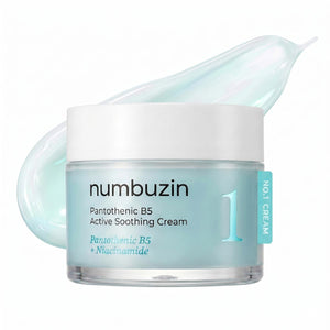 Numbuzin - No.1 Crème apaisante active B5 à l'acide pantothénique 80ml