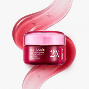 Numbuzin - No.2 Sérum repulpant au collagène PDRN Rose 2X 30ml