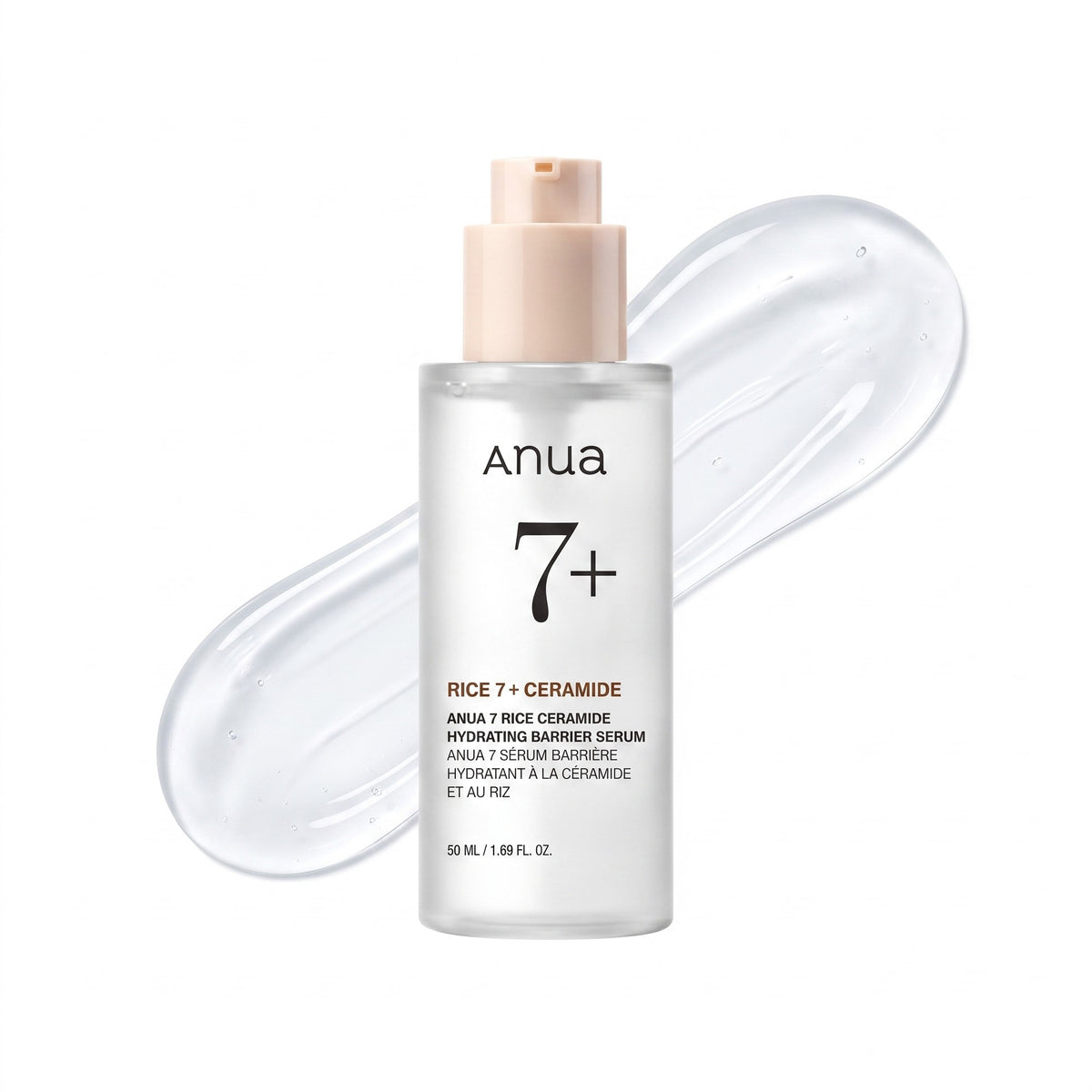 Anua - sérum barrière hydratant 7 céramides de riz, 50ml