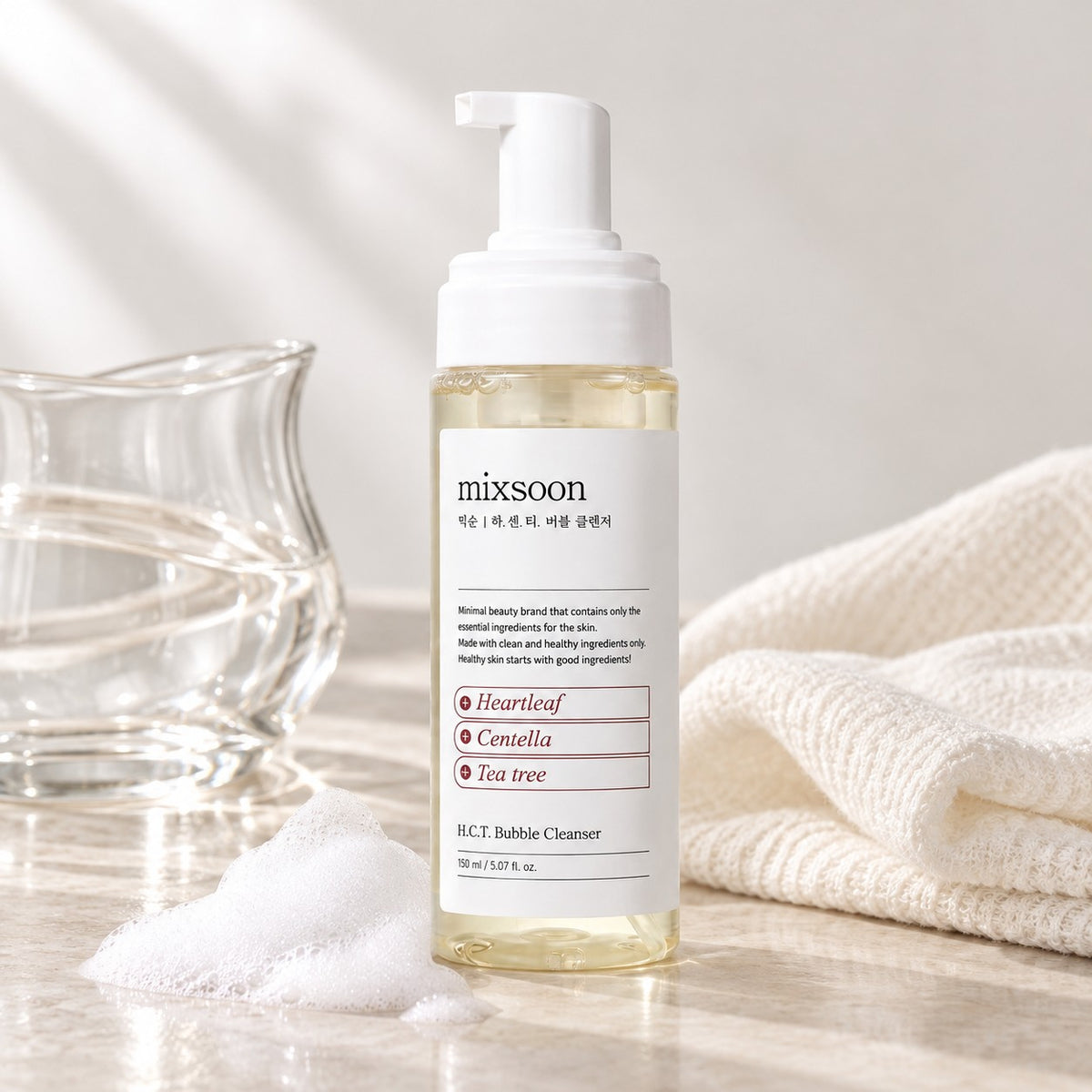 Mixsoon - nettoyant moussant H.C.T. 150ml