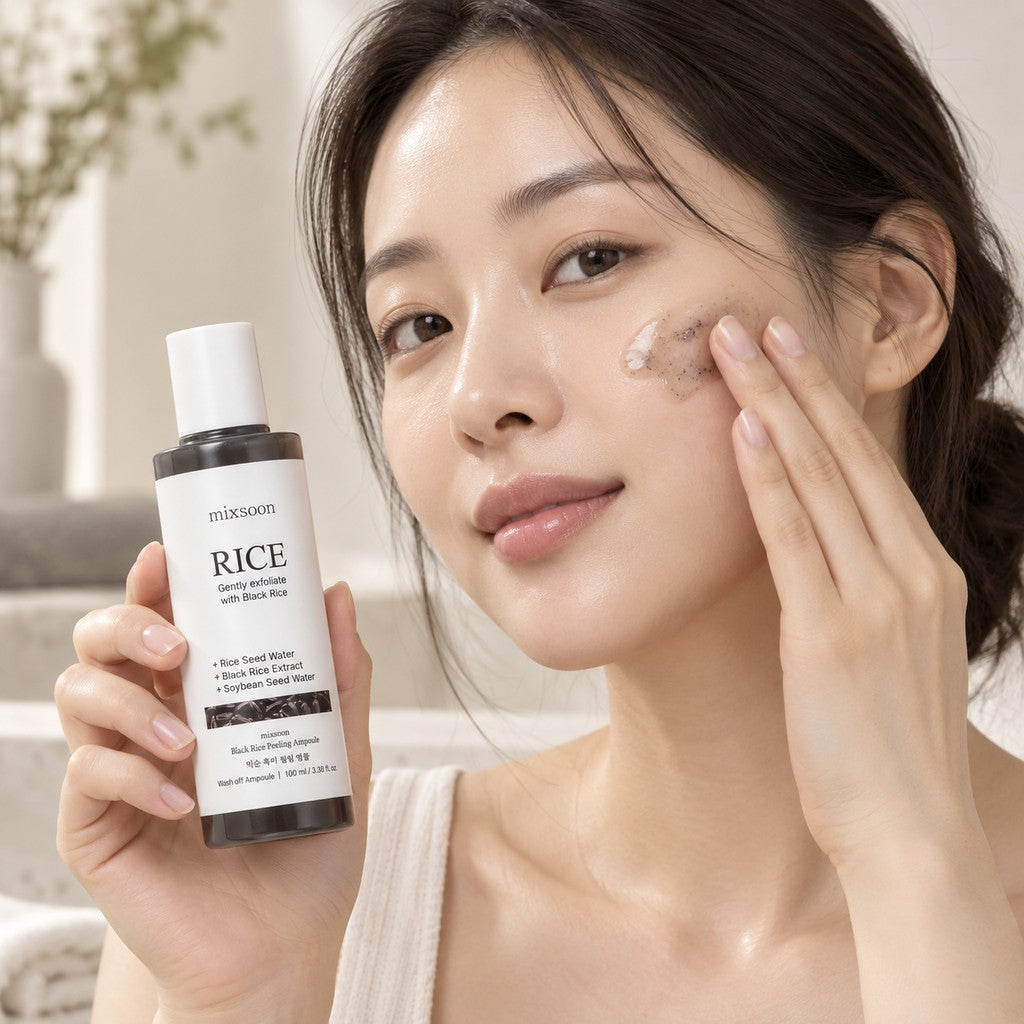 Mixsoon - ampoule exfoliante au riz noir 100ml