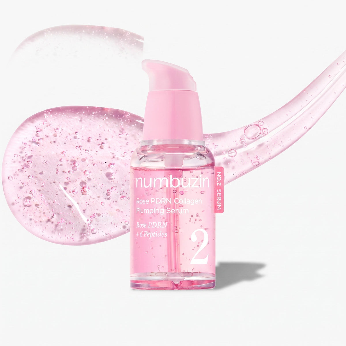 Numbuzin - No.2 Sérum repulpant au collagène PDRN Rose 30ml