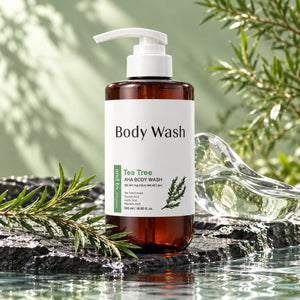 Mixsoon - gel douche tea tree AHA 500ml