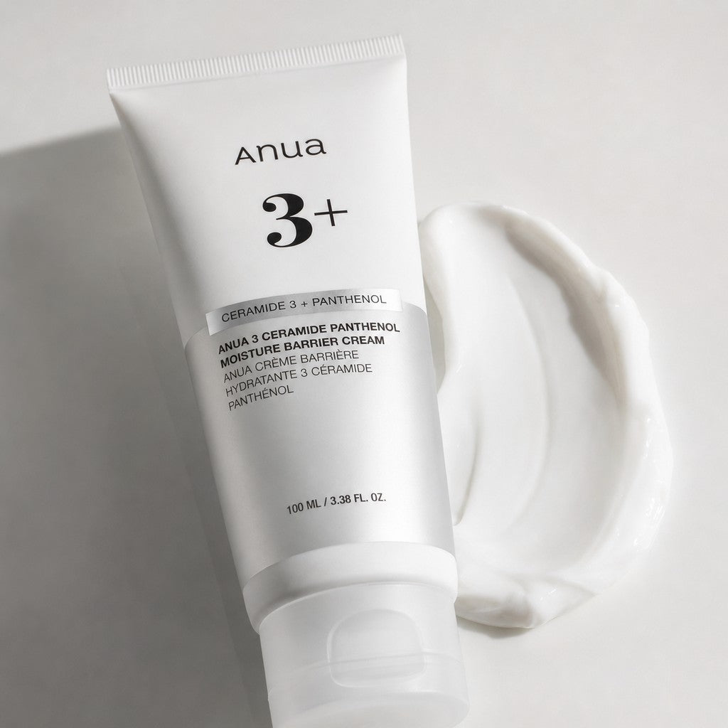 Anua - crème barrière hydratante 3 céramides et panthénol, 100ml