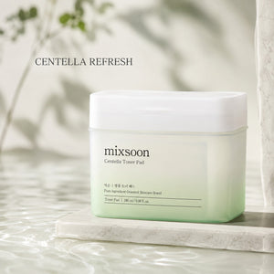 Mixsoon - tampons tonifiants à la centella, 120 tampons