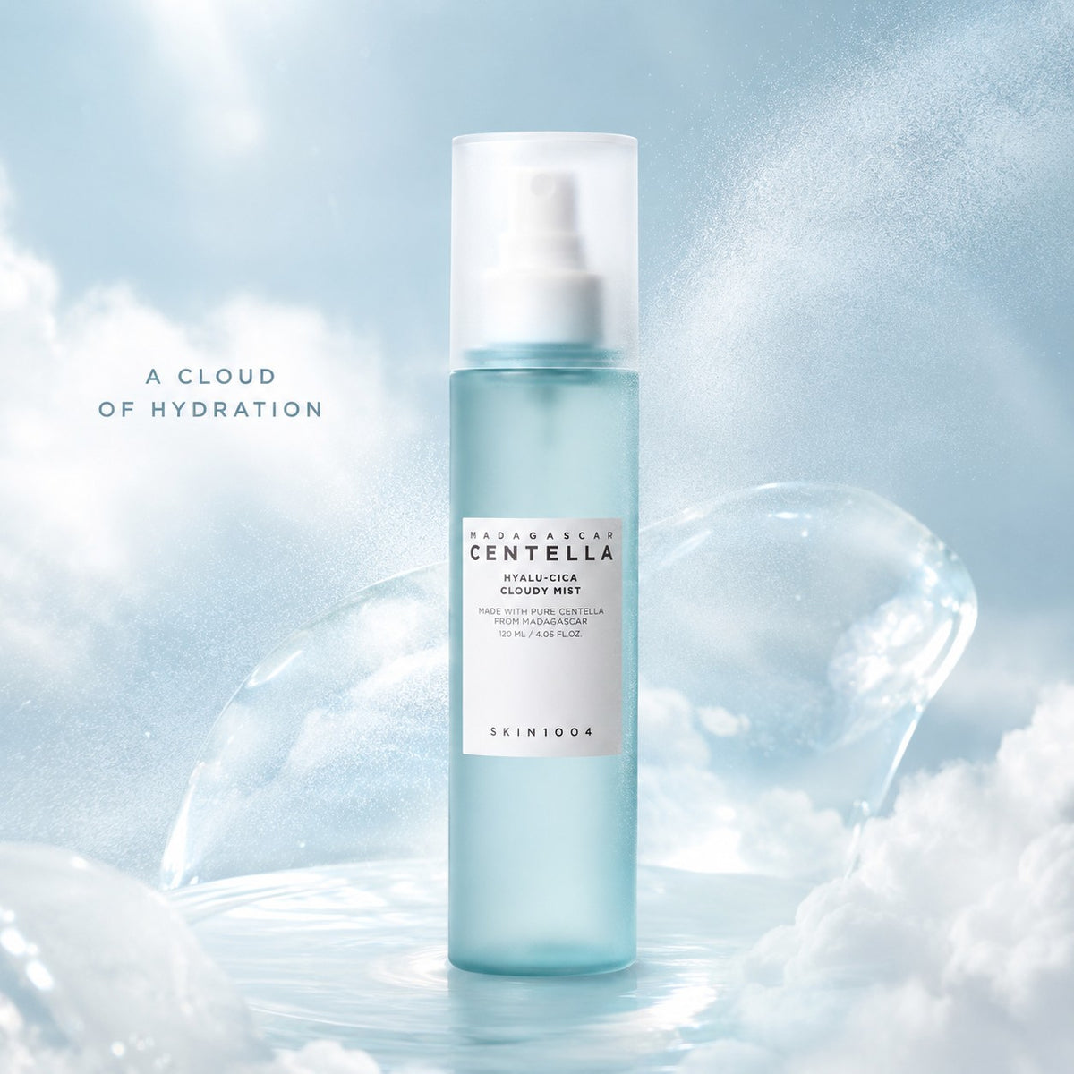 SKIN1004 - brume nuageuse Hyalu-Cica, 120ml