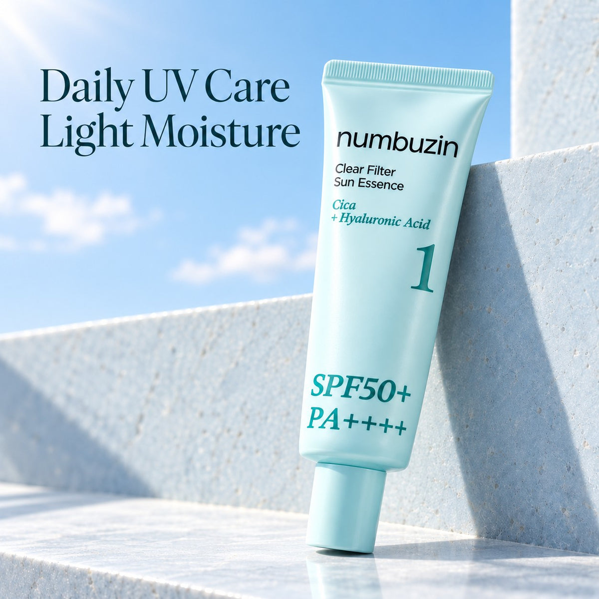 Numbuzin - No.1 Essence solaire Clear Filter FPS 50+ PA++++ 50ml