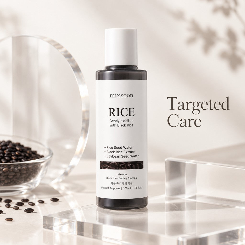 Mixsoon - ampoule exfoliante au riz noir 100ml