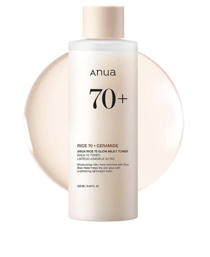 Anua - tonique pour le visage hydratant et éclaircissant à l'eau de riz 250ml - Rosalinaboutique