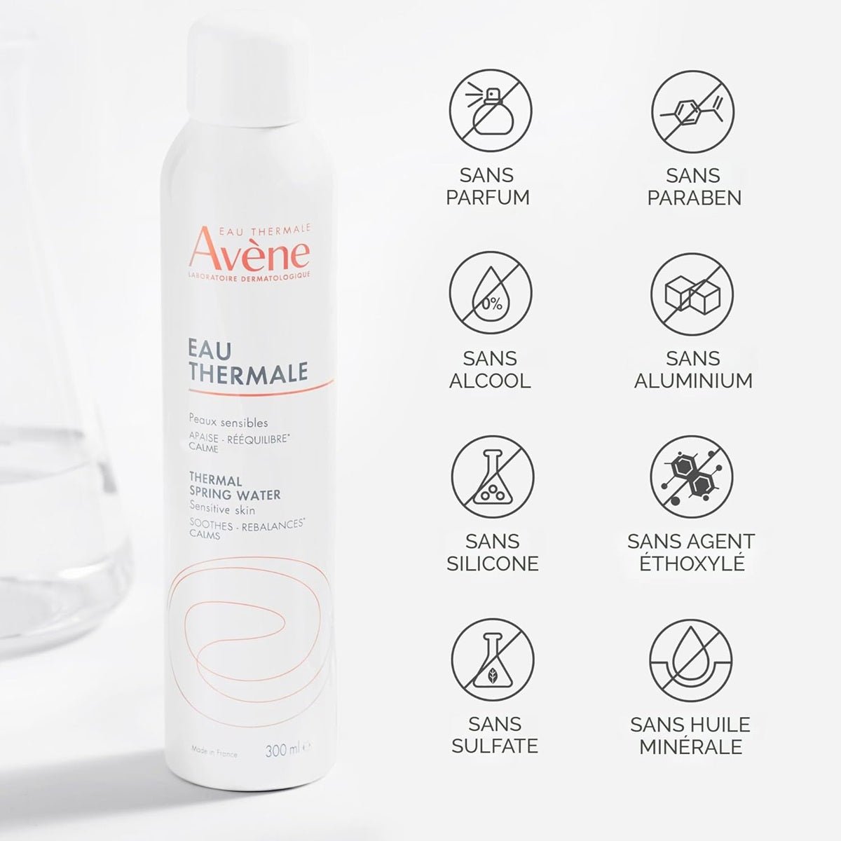 Avène - eau thermale en spray 300ml - Rosalinaboutique