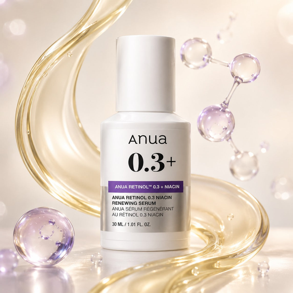 Anua - sérum au rétinol 0,3, 30ml