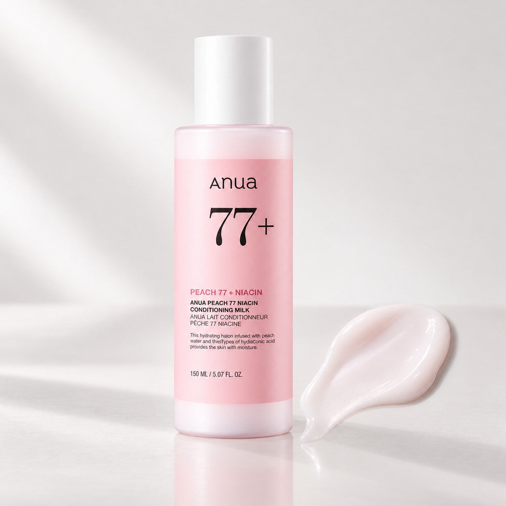 Anua - lait conditionnant à la niacine Peach 77, 150ml