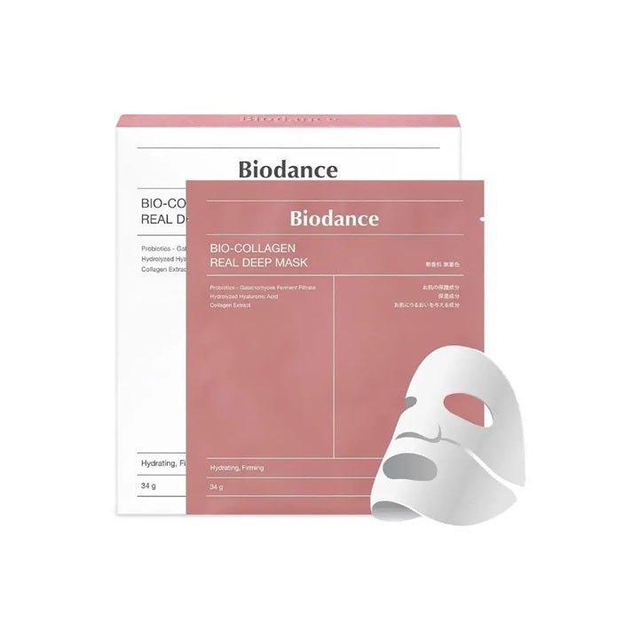 Biodance - masque Bio-Collagen real deep rose (4pièces) - Rosalinaboutique