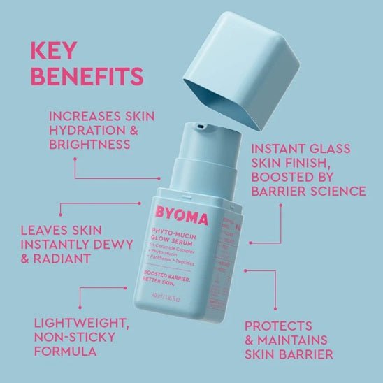Byoma - Sérum éclat phyto - mucine - Rosalinaboutique