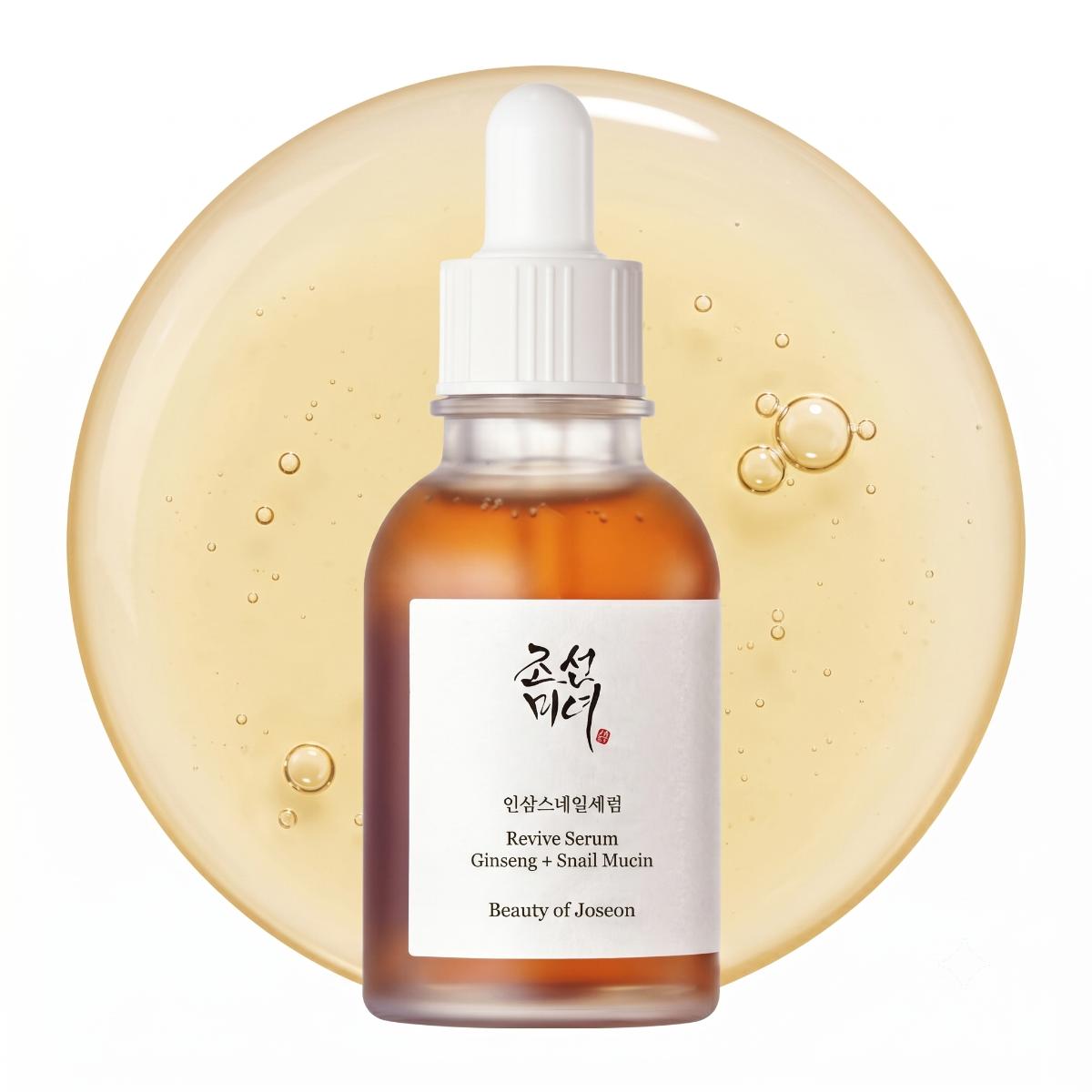 Beauty of Joseon - sérum Revive ginseng + mucine d'escargot, 60ml