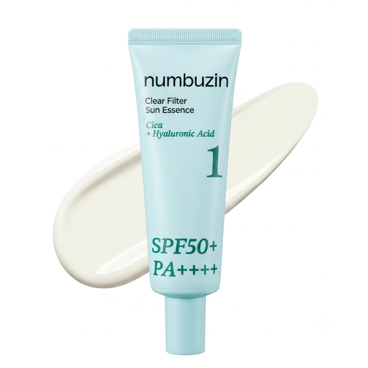 Numbuzin - No.1 Essence solaire Clear Filter FPS 50+ PA++++ 50ml
