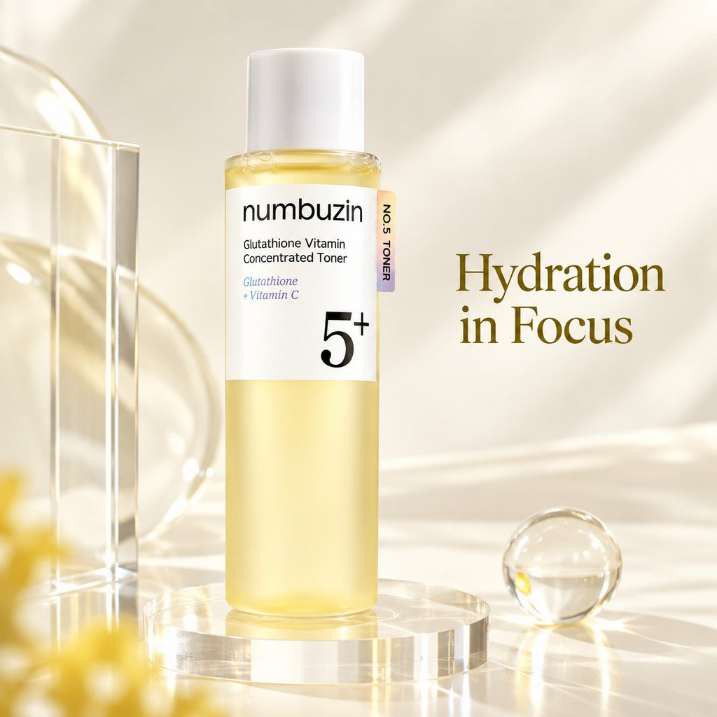 Numbuzin - No.5 Lotion tonique concentrée vitaminée au glutathion 200ml