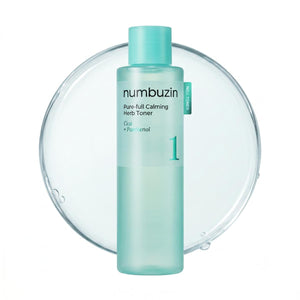 Numbuzin - No.1 Lotion tonique apaisante aux herbes Pure-full 300ml