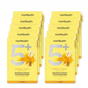 Numbuzin - No.5 Masque film concentré vitaminé, 10 feuilles