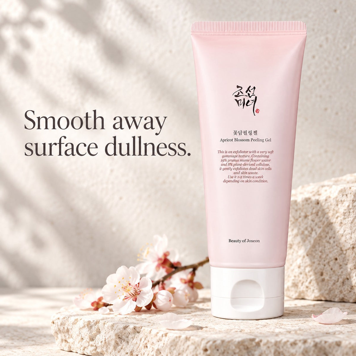 Beauty of Joseon - gel exfoliant à la fleur d'abricotier, 100ml