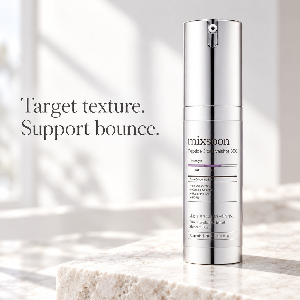 Mixsoon - sérum Peptide Cica Hyalshot 350, 30ml