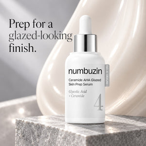 Numbuzin - No.4 Sérum préparateur peau glacée Céramide AHA 30ml