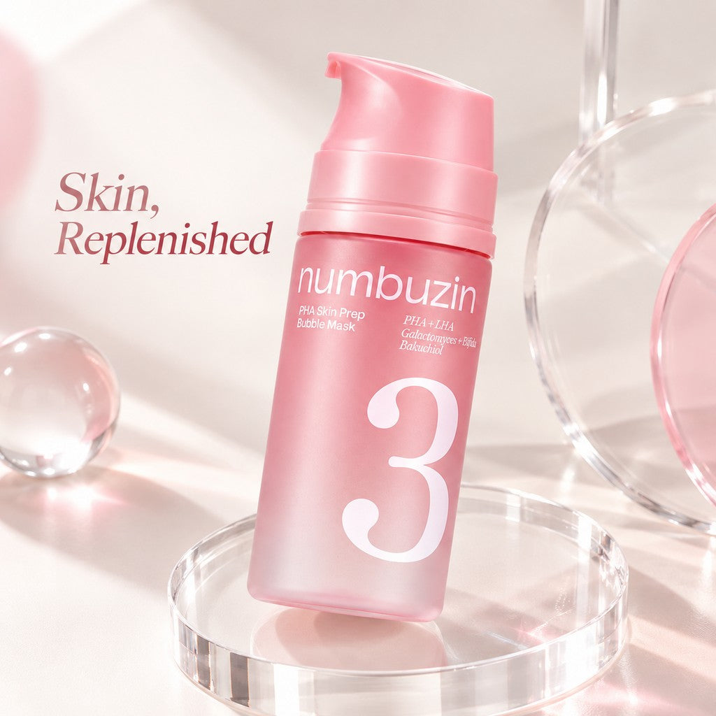 Numbuzin - No.3 Masque à bulles préparateur PHA 90ml