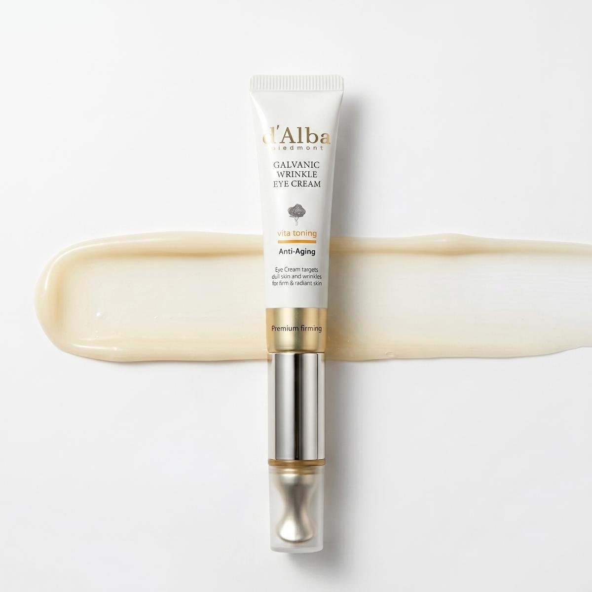 d'Alba Piemont - crème contour des yeux tonifiante Galvanic Vita15ml - Rosalinaboutique