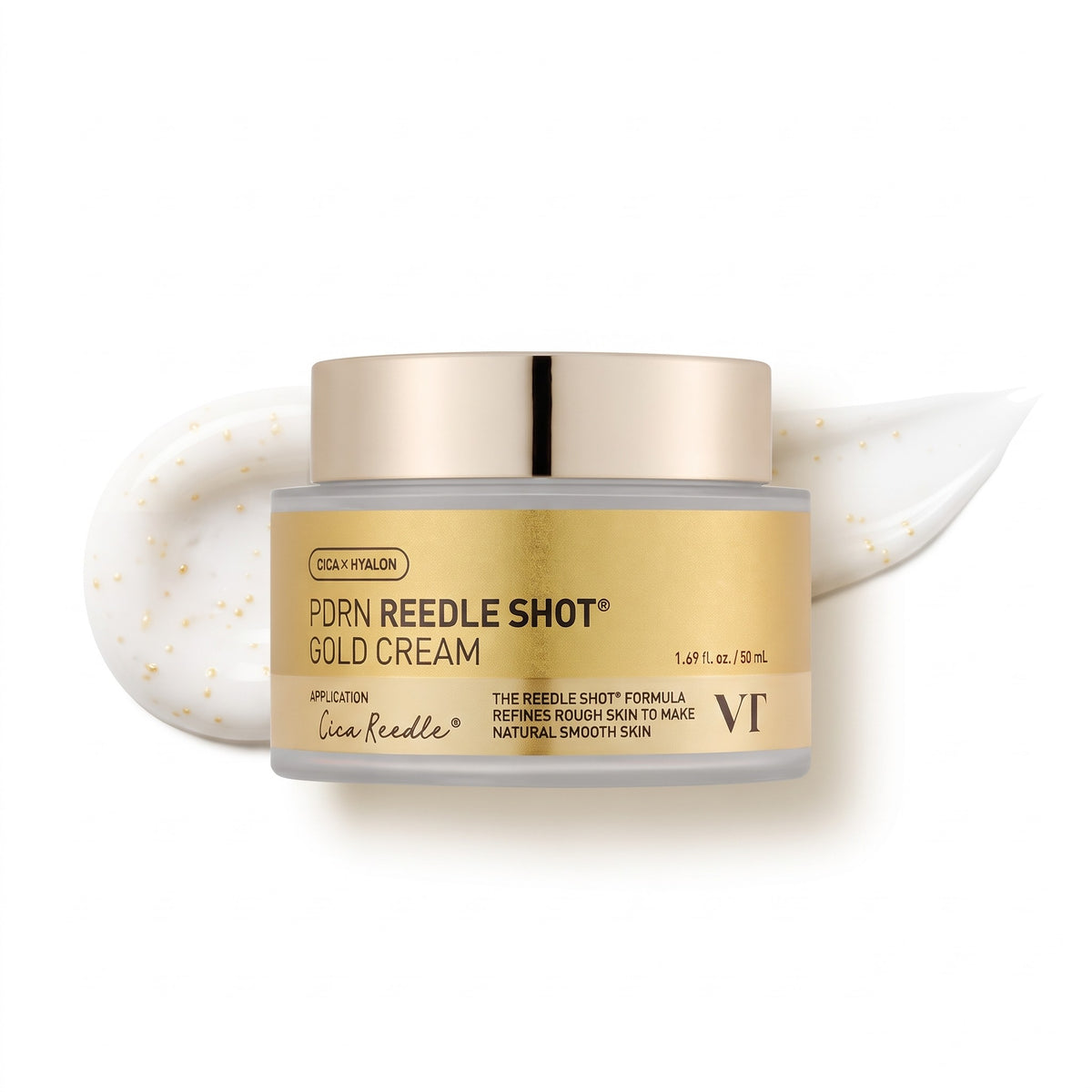 VT Cosmetics - crème dorée PDRN Reedle Shot 50 ml