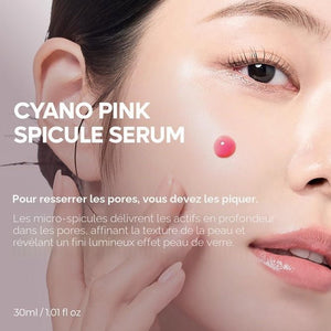 Dr. Melaxin - cyano sérum rose spicule avec vitamine B12 30ml - Rosalinaboutique