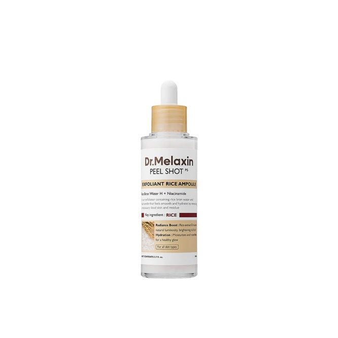 Dr. Melaxin Peel Shot - ampoule exfoliante au riz blanc 80ml - Rosalinaboutique