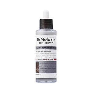 Dr. Melaxin Peel Shot - ampoule exfoliante au riz noir 80ml - Rosalinaboutique